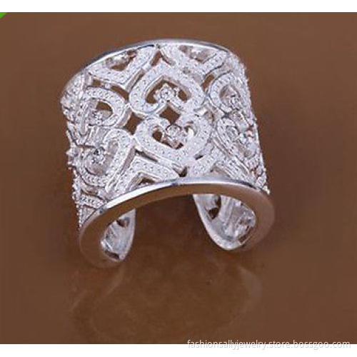 Fashion Wholesale Sterling Solid Silver Multi-Hearts Crl2014040183